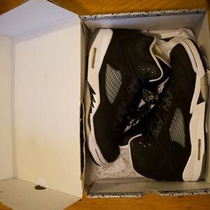 Air Jordan 5 Retro GS Oreo moonlight youth/kids 4.5Y preowned